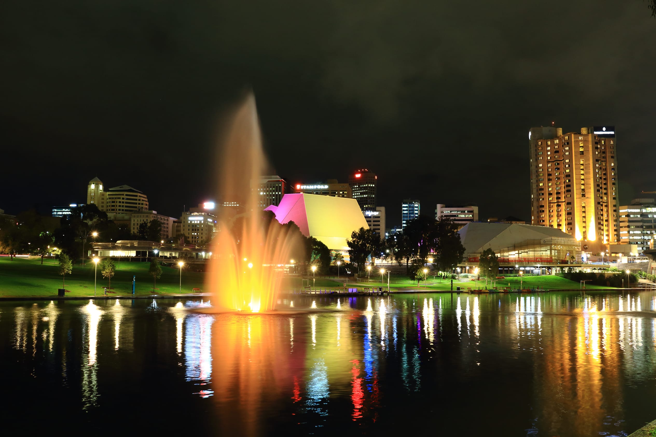 Skyline_Adelaide_at_Night_(27381876472)2